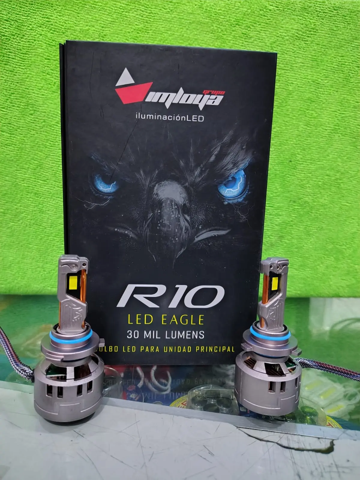 Kit de luces LED R10 color blanco frío